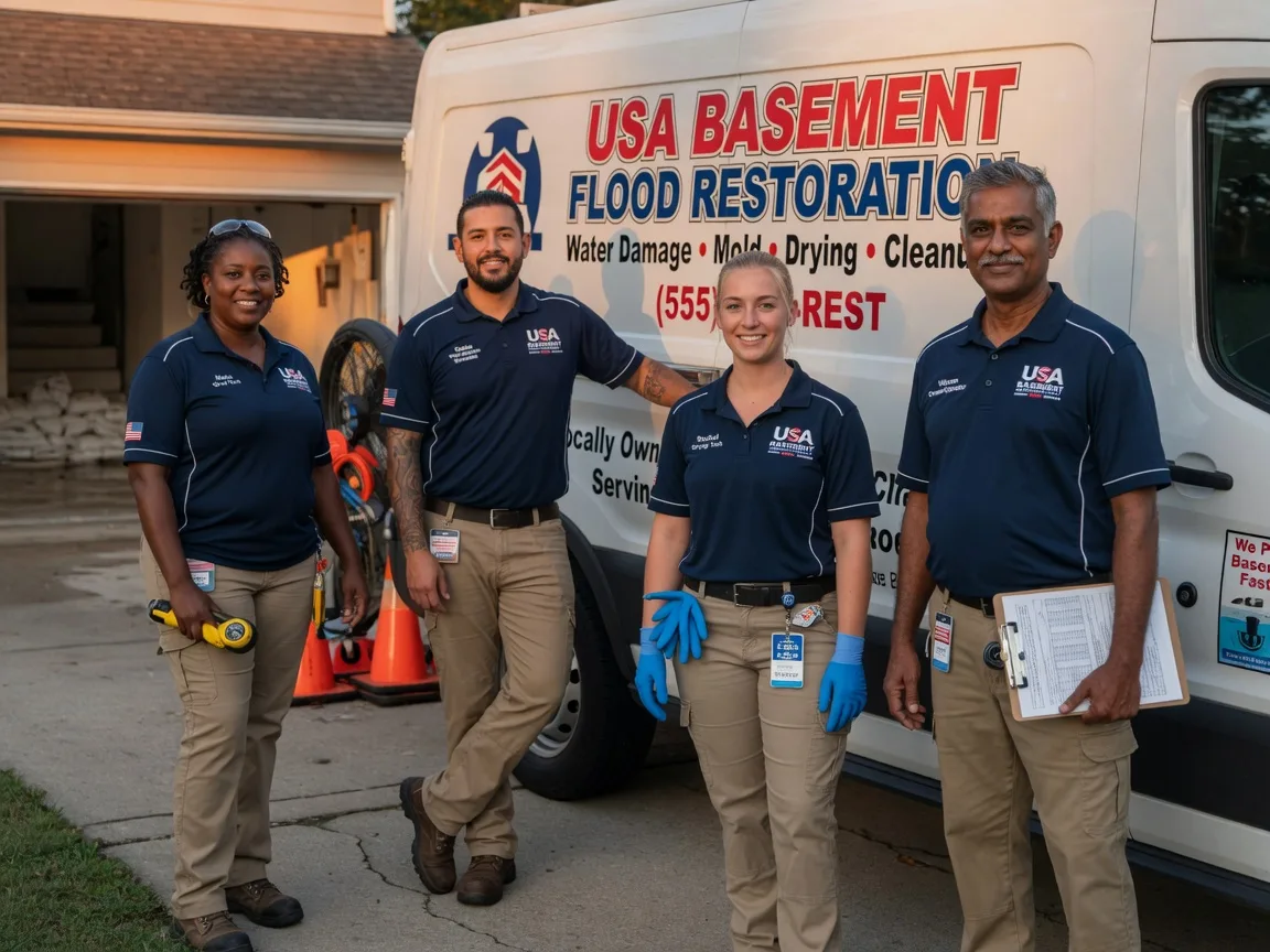 Basement Flood Cleanup company in Ludlow, SD